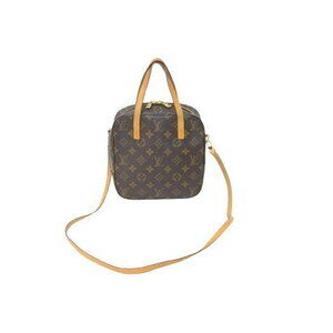 Louis Vuitton Monogram Spontini Handbag Brown